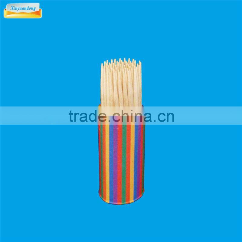 wooden toothpick barrels for sale / chinese tableware / plastic toothpicks / Birch wood toothpick / toothpick dispenser