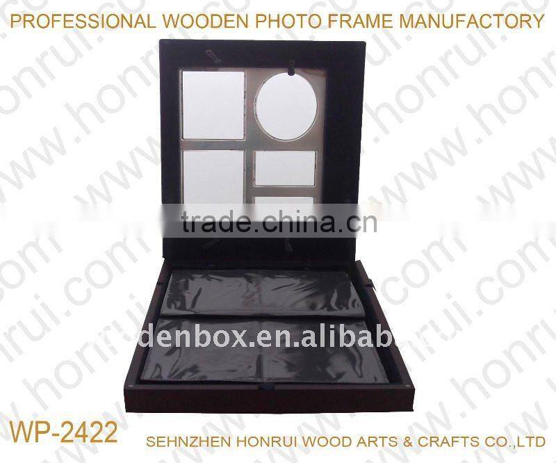 Wooden photo frame