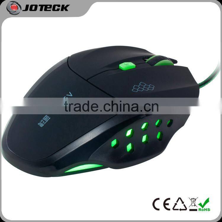 2015 adjustable 3500DPI 6 buttons optical led gaming mouse