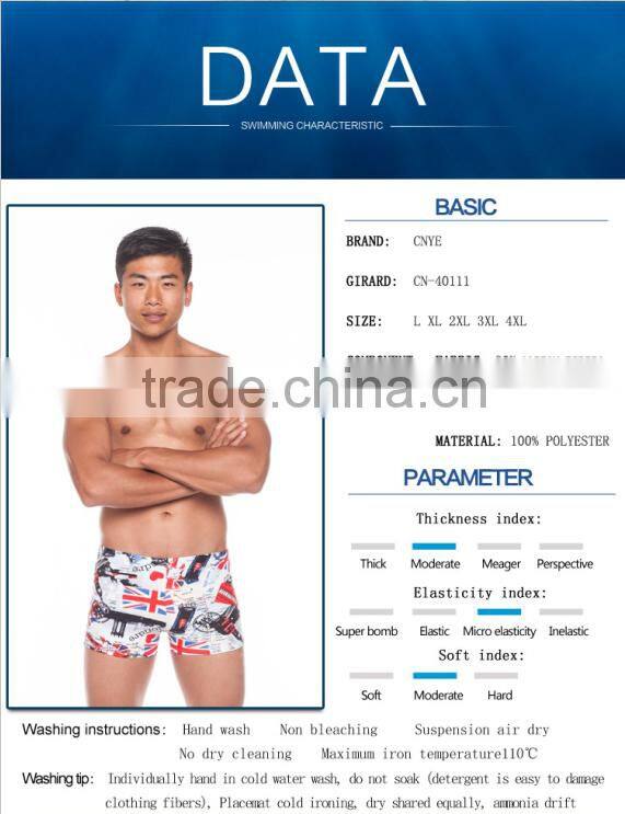 CNYE Swimwear men brand shorts swimming for men's boardshorts mens swimwear CN-40111