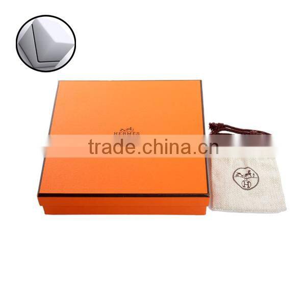 customized logo printing elegant scarves paper packaging box hot sale with the best price