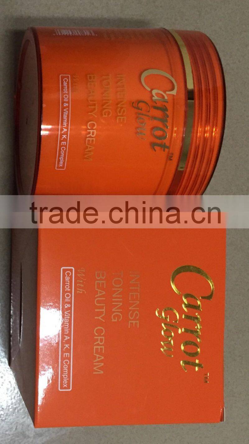 carrot glow body cream