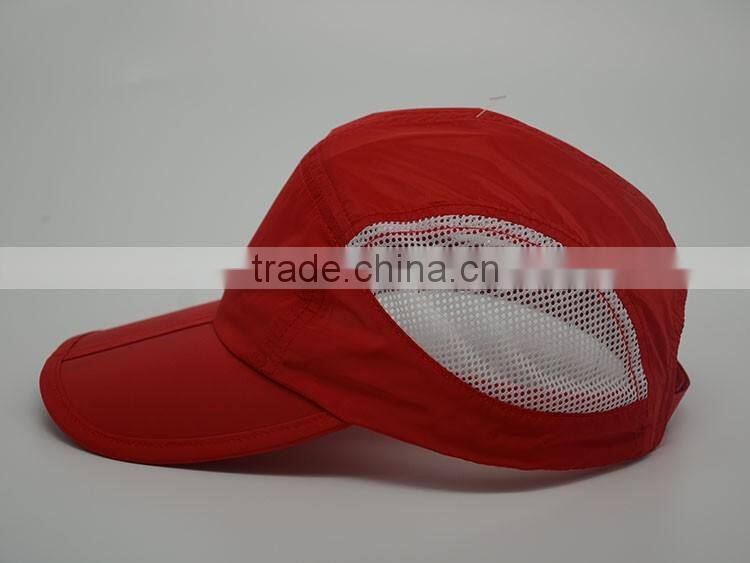 microfiber soft and breathable running cap