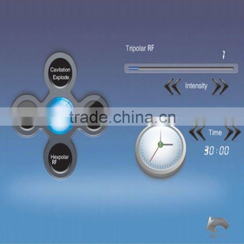 Portable Tripolar RF Cavitation Slimming Machine