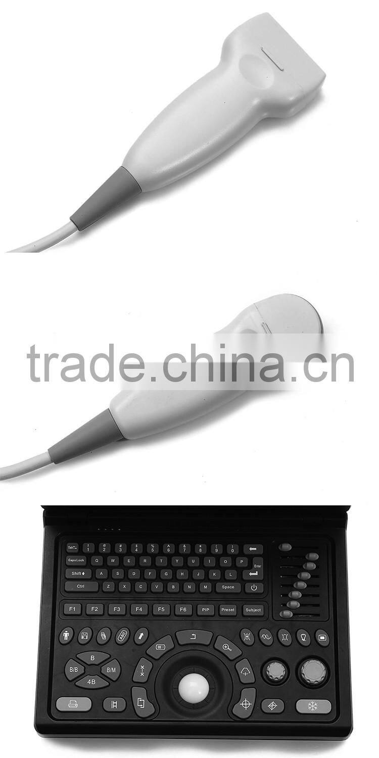 2016 new veterinary laptop ultraaouns machine with 3D function