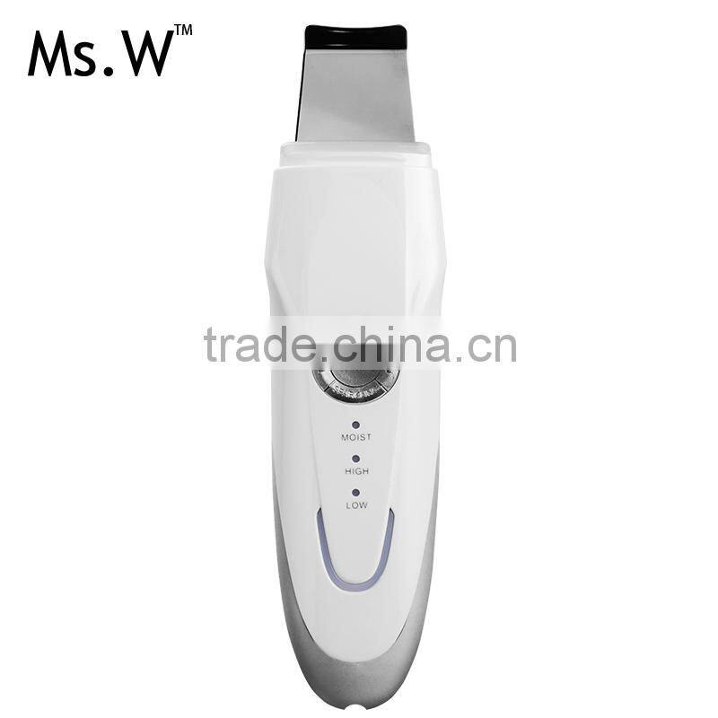 China supplier Ultrasonic skin Scrubber facial lift facial anti-wrinkle