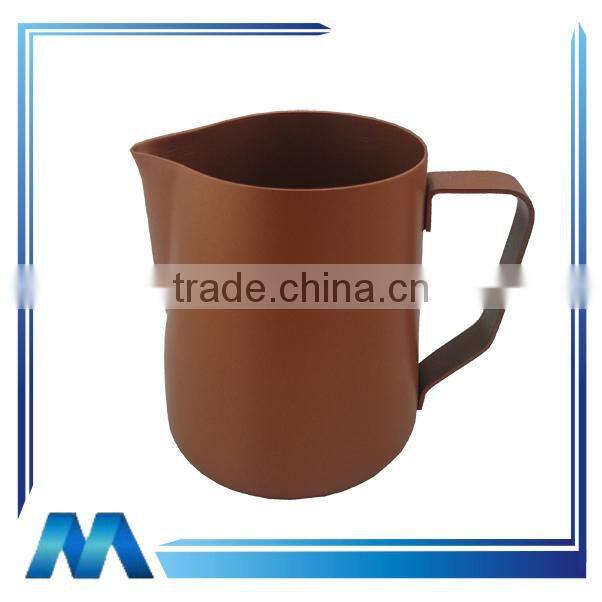 colorful 350ML 600ML 1000ML stainless steel milk jug