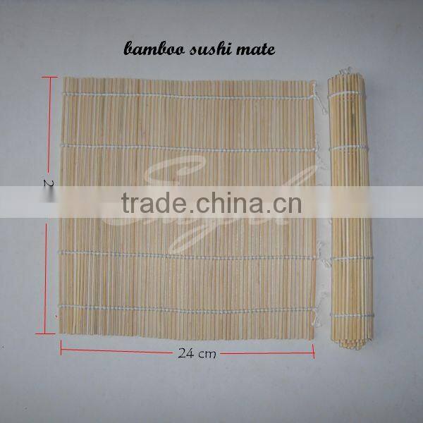 Natural color bamboo sushi rolling mat