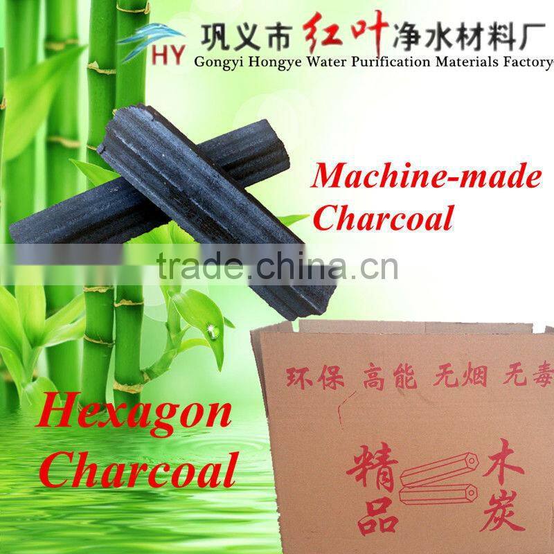 Hongye supply machine-made charcoal for BBQ