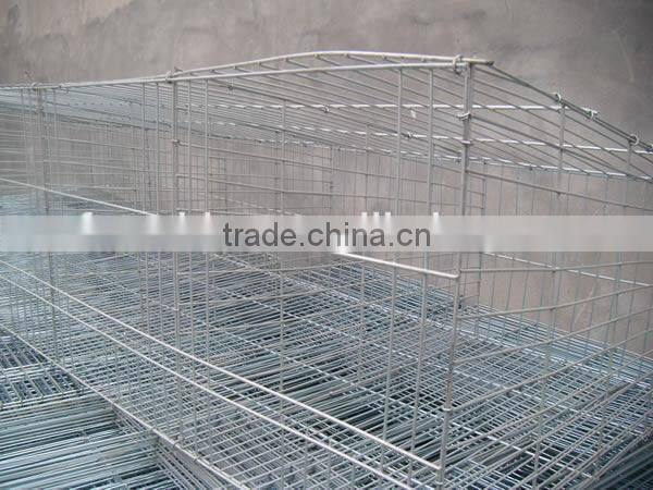 Professional customized double decker rabbit cage