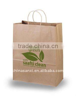 biodegradable brown paper bag for snack food
