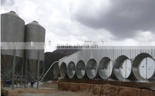 Huabo poultry feeding equipment silo bin