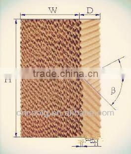 7090 high resistant corrosion evaporative cooling pad