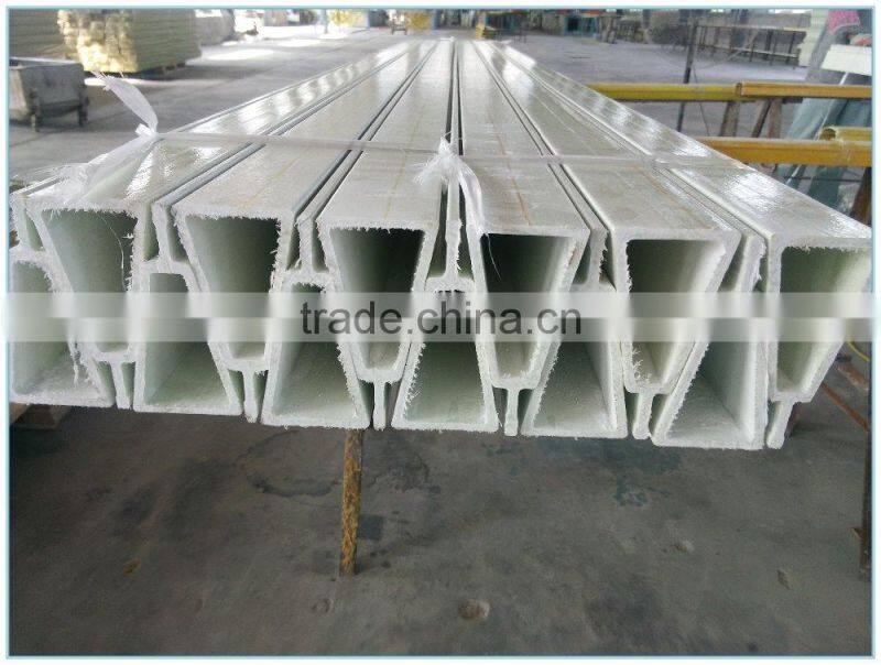 GRP FRP support beam pultruded profile