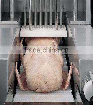 automatic brine injector with sauasge checken