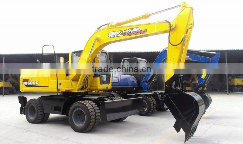 Yugong 13ton Mini Wheel Excavator Prices