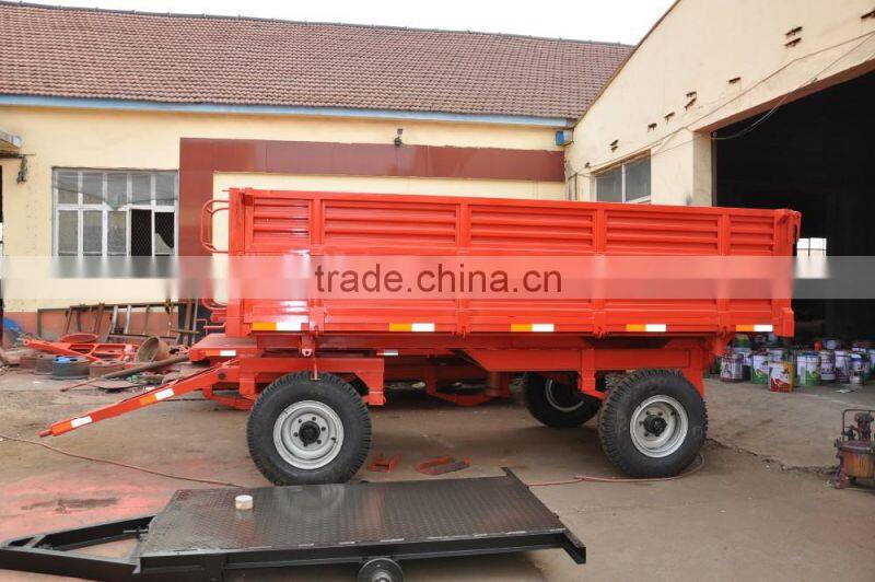 8ton farm tractor European type trailer