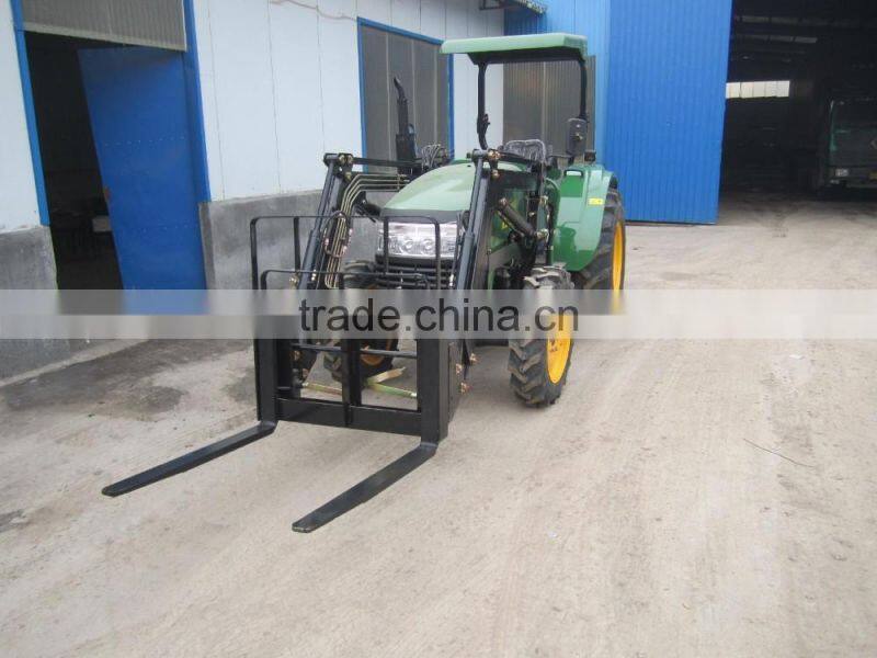 New Condition and CE Certificate 45hp 4WD tractor direct manufacturer front end loader backhoe for hot salle