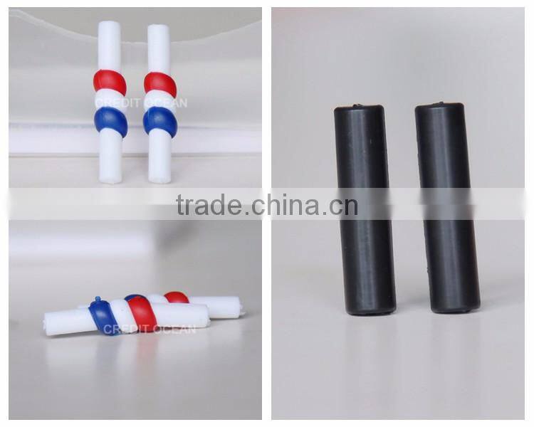 custom log plastic end cap for shoelace