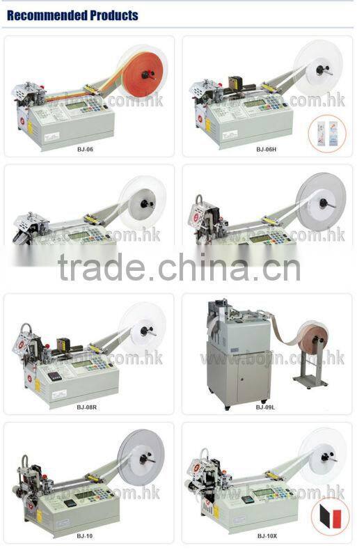 Factory price stretch grosgrain ribbon cutting machine