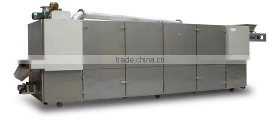 stainless steel double-screw corn flakes breakfast cereal extruder machinery