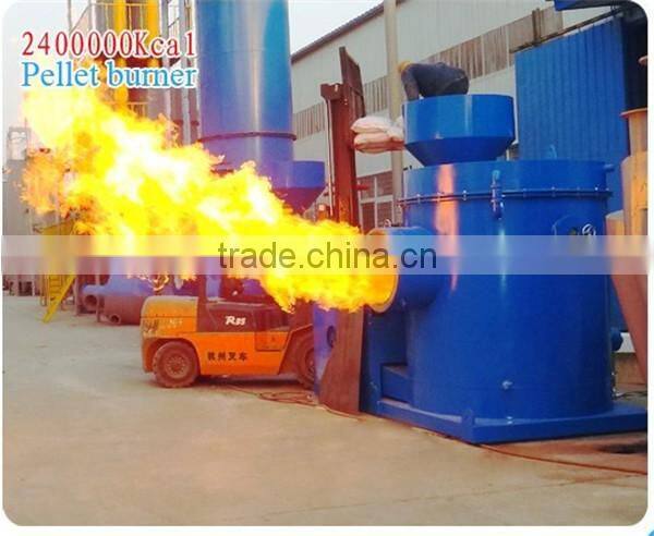 4800000 kcal China Biomass Straw/Waste Wood Pellet Burner Design for sale