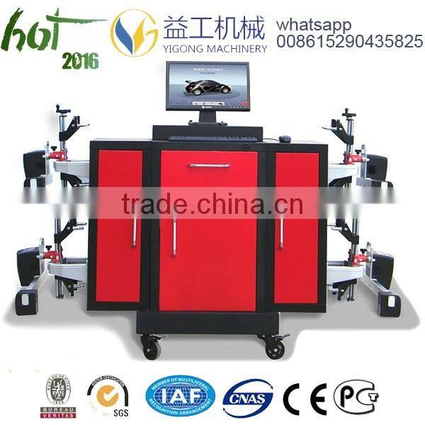 4S shop high efficiency wheel aligner 3D