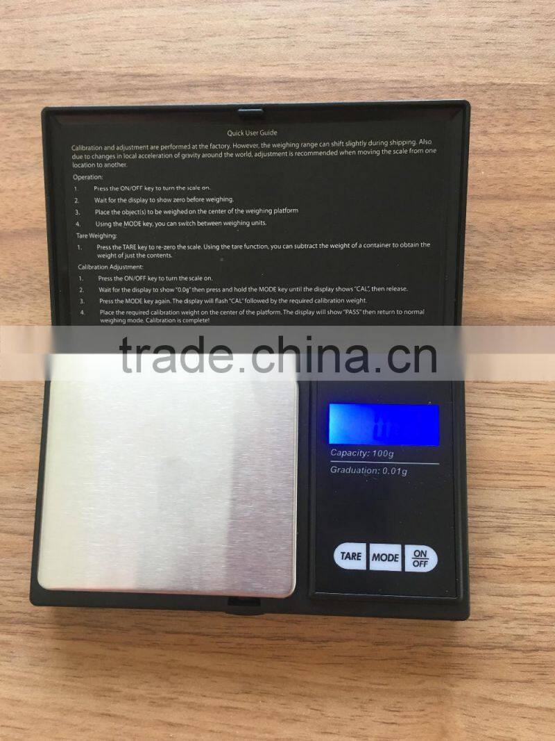 hot selling LCD cheap digital pocket scale