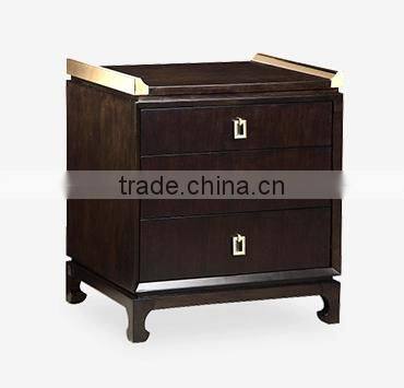 Chinese style bedroom furniture solid wood poster bed double bed