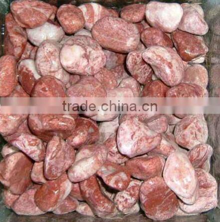 Chinese high polished marble pebbles on promotion sale