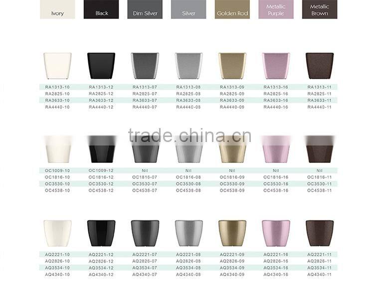 High Gloss Silver Self Watering Rounded Square Planter Pot,garden flower pot,interior decor planter