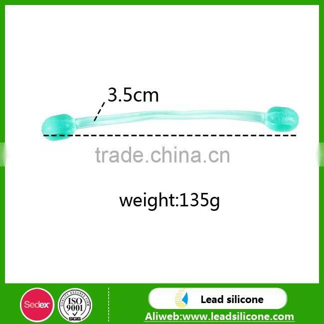 High Quanlity Yoga Fitness Silicone Pull Rope, Silicone Body Fitness Rope