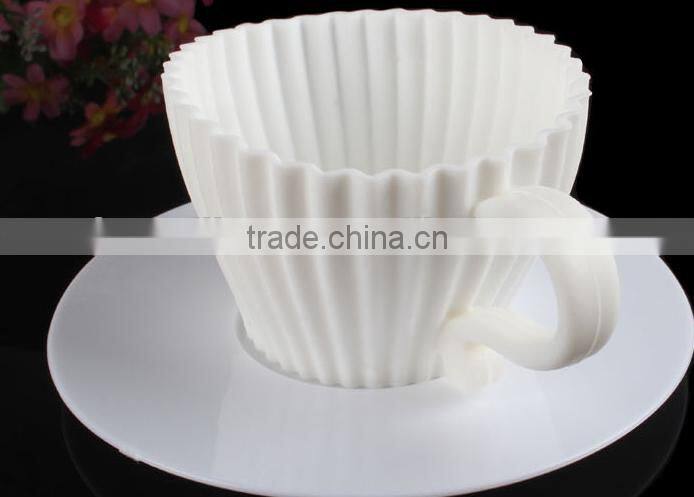 Silicone Muffin Cup with Dish