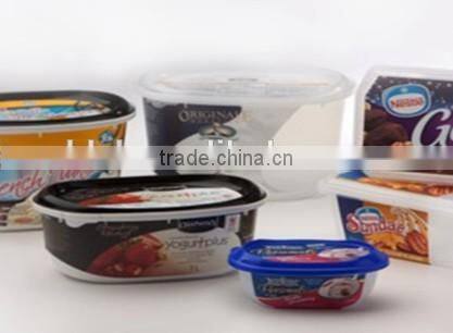 IML pp plastic cup / frozen yogurt packaging