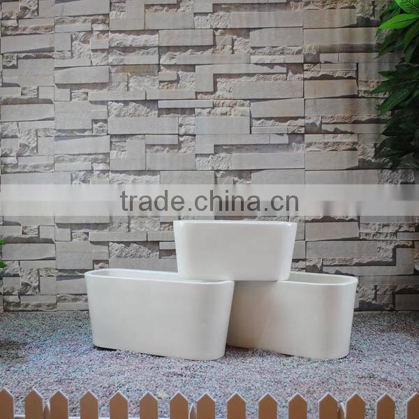 Alcony Modern Fiberglass Mini Alcony Flower Boxes