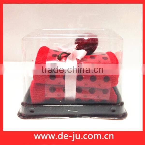 Ice Cream Cake Shape Red Festive China Promotion Gift