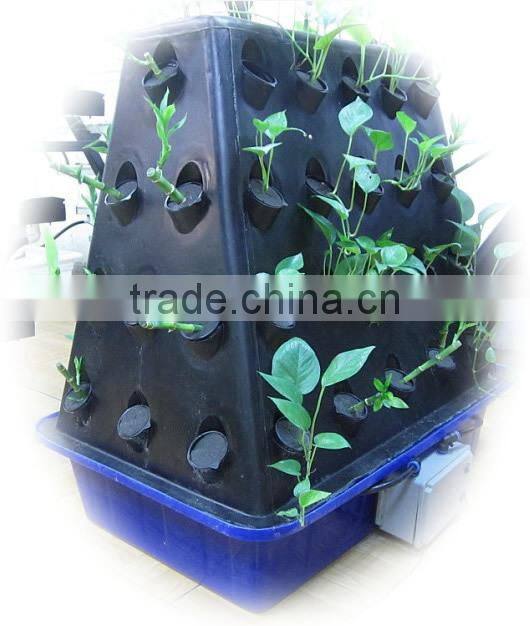 VERTICAL AEROPONIC Hydroponics PLANTING SYSTEM 63 planters