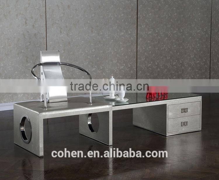 Wholesale modern luxury stainless steel mental leisure chair for livingroom furniture/hotel furniture