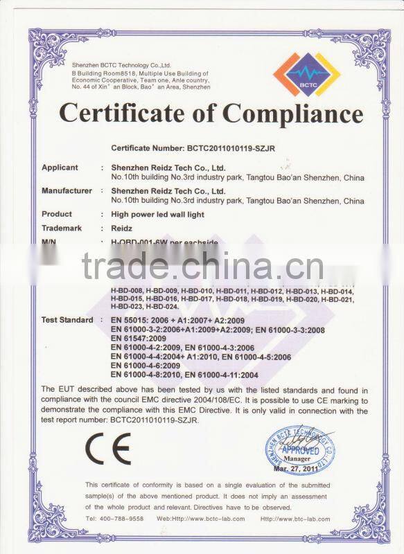 modern outdoor led up and down wall lighting