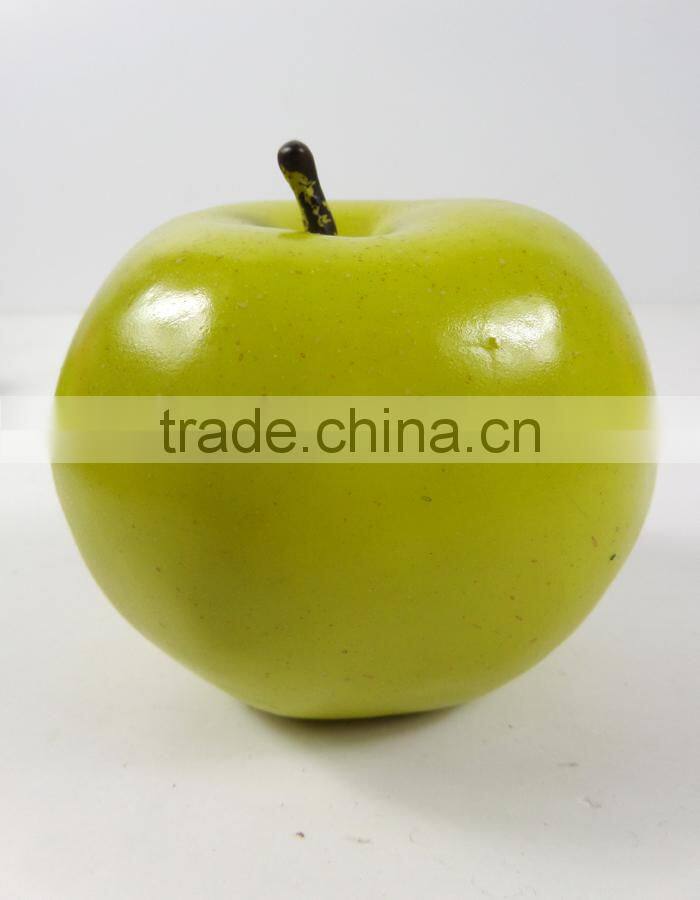 artificial PE green apple for decoration