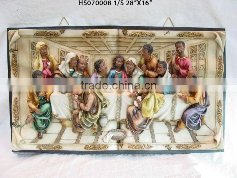 last supper sculpture,native american nativity sets,2014 resin new design