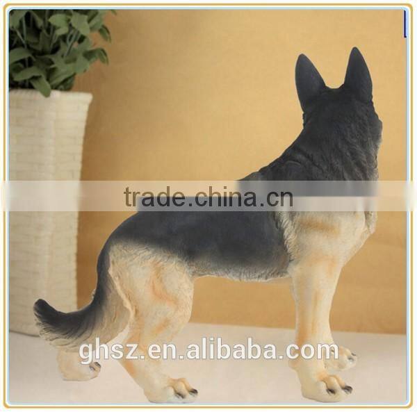 Wholesale custom garden decorative resin wild animal wolf statues