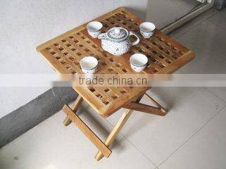 New style wooden folding table with painting