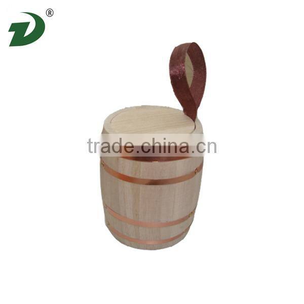 Coffee barrel wooden barrel