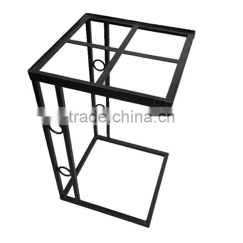 Patio metal plant stand, ourdoor flower stand