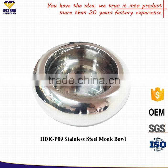 Thailand Style Food Grade Stainless Steel Alms Bowl