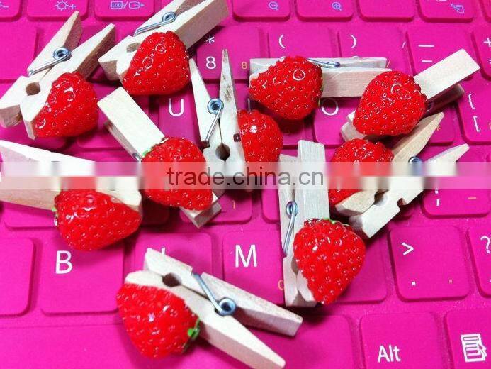2017 hot sale promotion items new products wedding decoration mini clothespin peg wooden craft clips