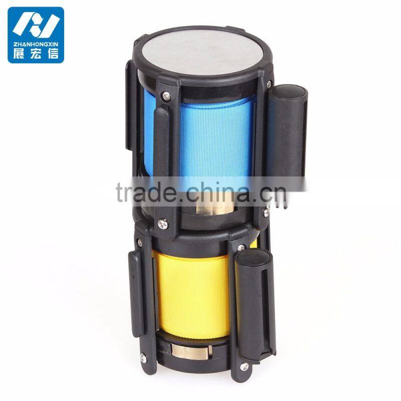 Brake System Stanchion with Retractable Belt Cassette