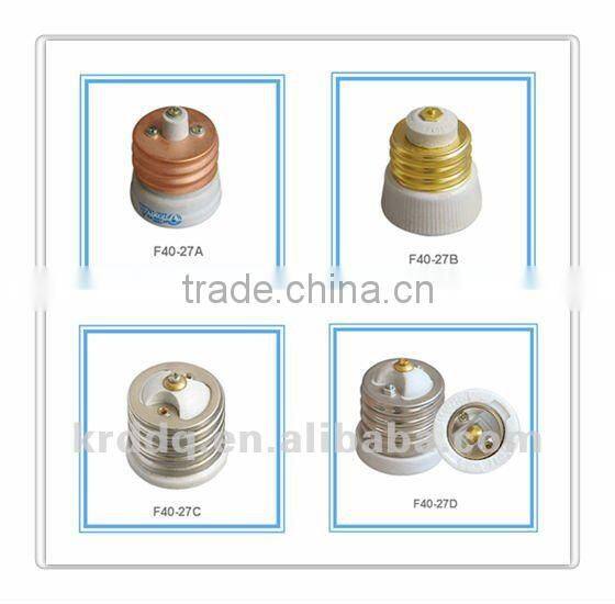 halogen E40-E27 ceramic lamp holder