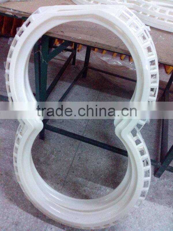 eight font plastic vacuum forming light box advertising inside box